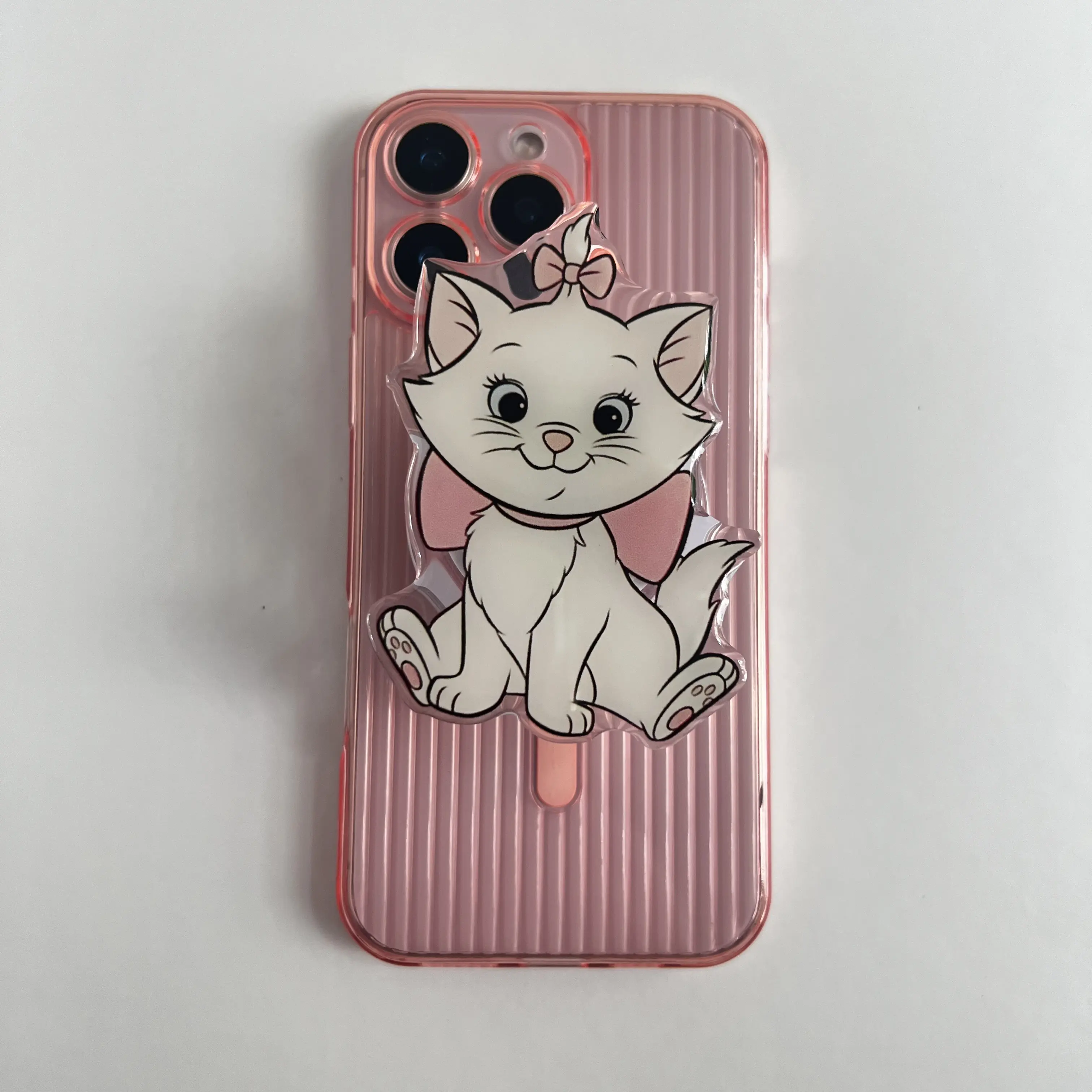 Korean Cute Cartoon Cat Rabbit Phone Holder Griptok Support For IPhone Samsung Phone Case Grip Tok Socket Bracket Girl Gift