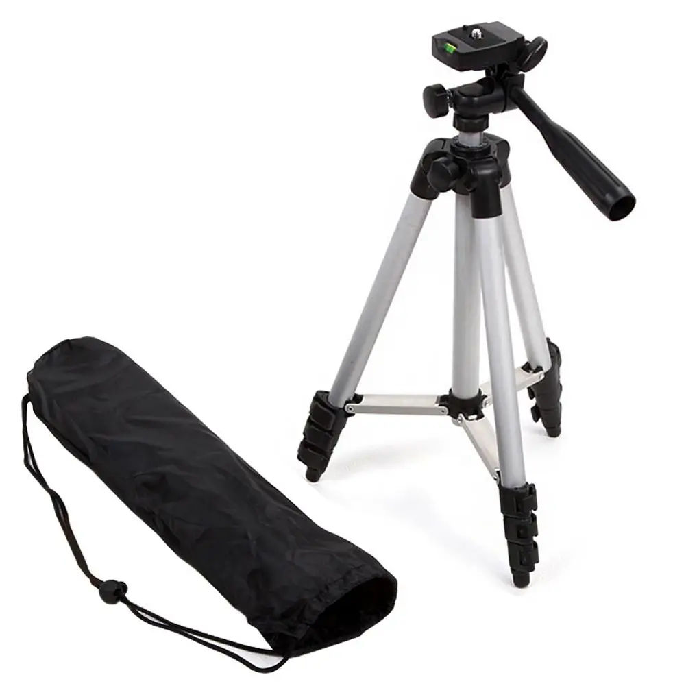 Universal Tripod Stand Aluminum Camera Tripod Stand Holder Mount Portable Mini Tripod for Canon Nikon Sony DSLR Camera