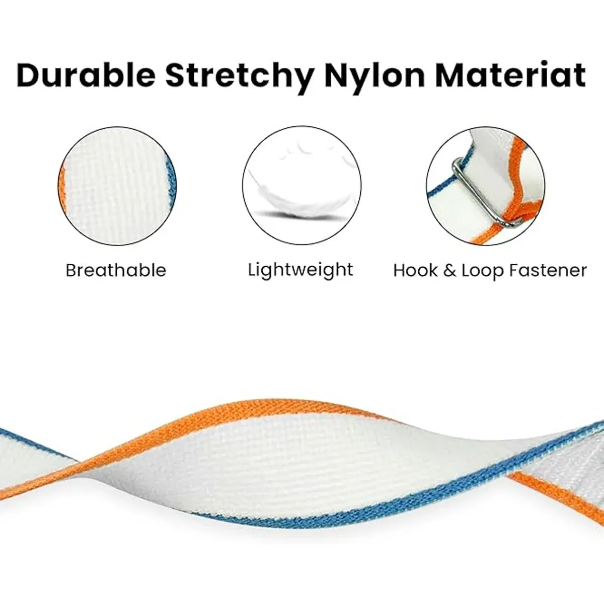 Nylon Loop Strap for Huami Amazfit T-rex 3 Watch Band for Amazfit Trex 3 Tyrannosaurus Smartwatch Accessories Sport Bracelet