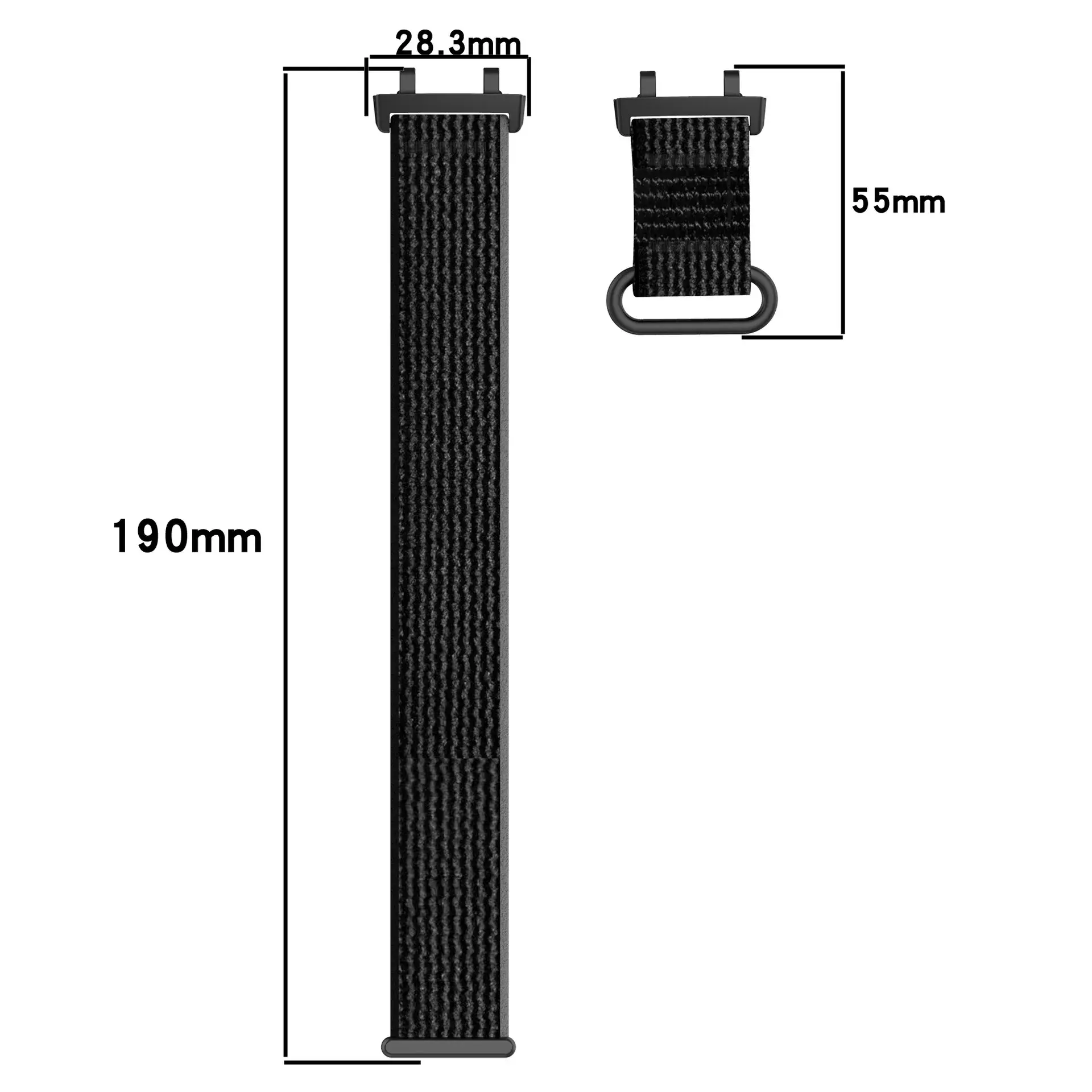 Nylon Loop Strap for Huami Amazfit T-rex 3 Watch Band for Amazfit Trex 3 Tyrannosaurus Smartwatch Accessories Sport Bracelet