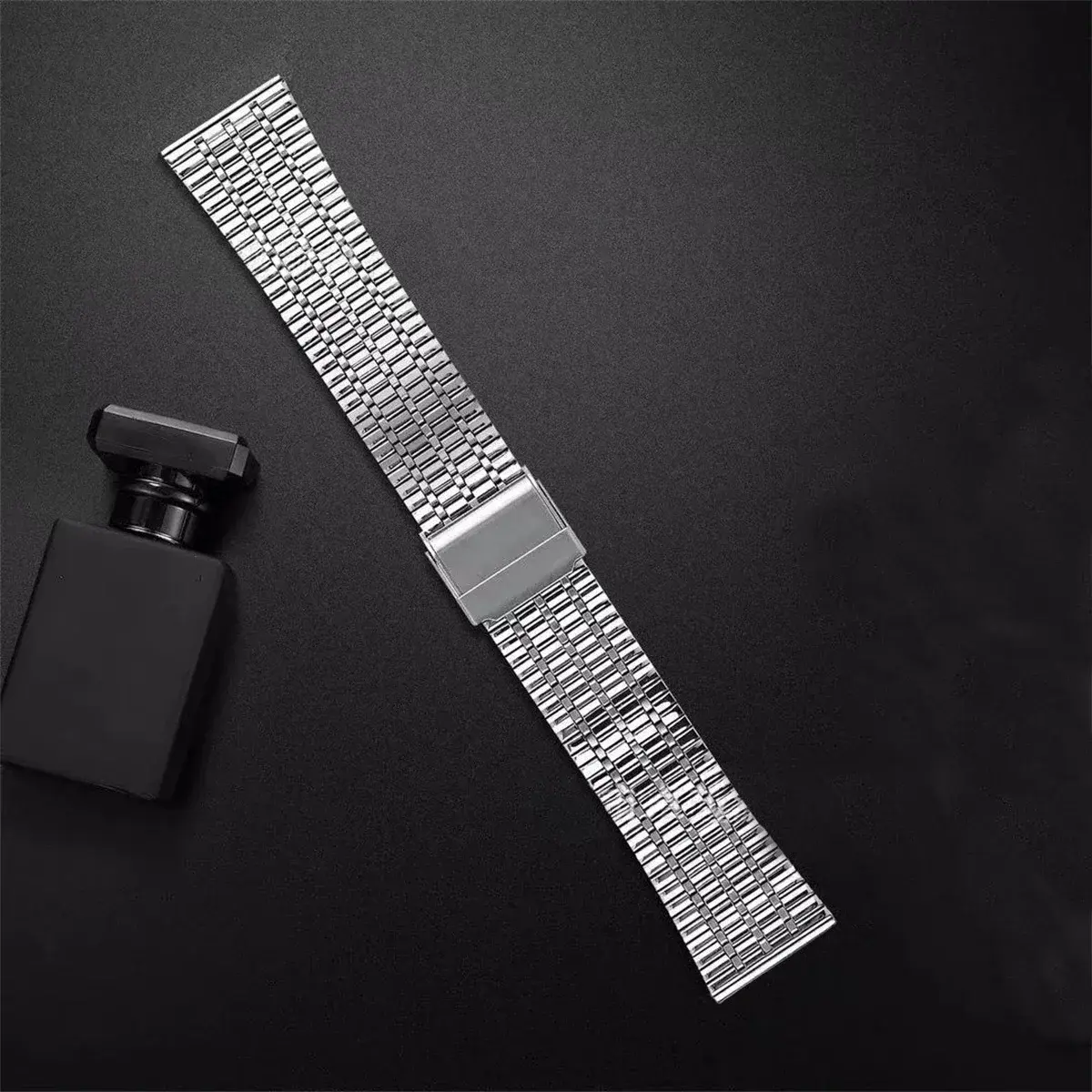 Stainless Steel Strap for Samsung Galaxy Watch 7 6 5 4 40mm 44mm 6 4 Classic 47mm 43mm No Gaps Metal Bracelet for 5Pro 45mm Band
