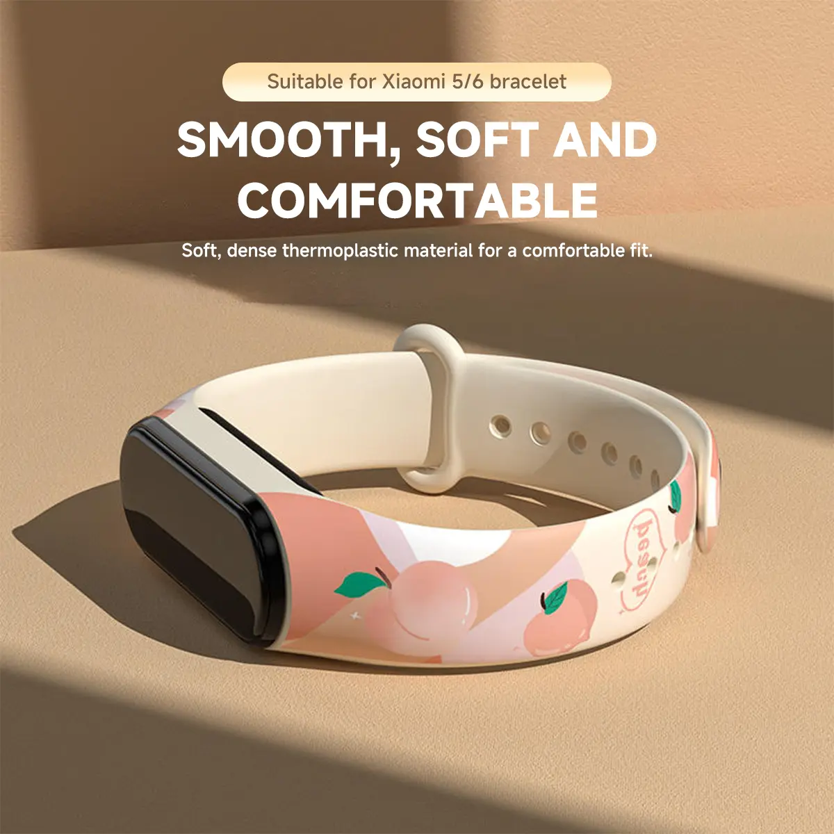 TPU Wrist Strap For Xiaomi Mi Band 7 6 5 4 3 Morandi Color Bracelet Wristband Correa For Mi Band7 6 5 4 3 band Smart Belt NFC