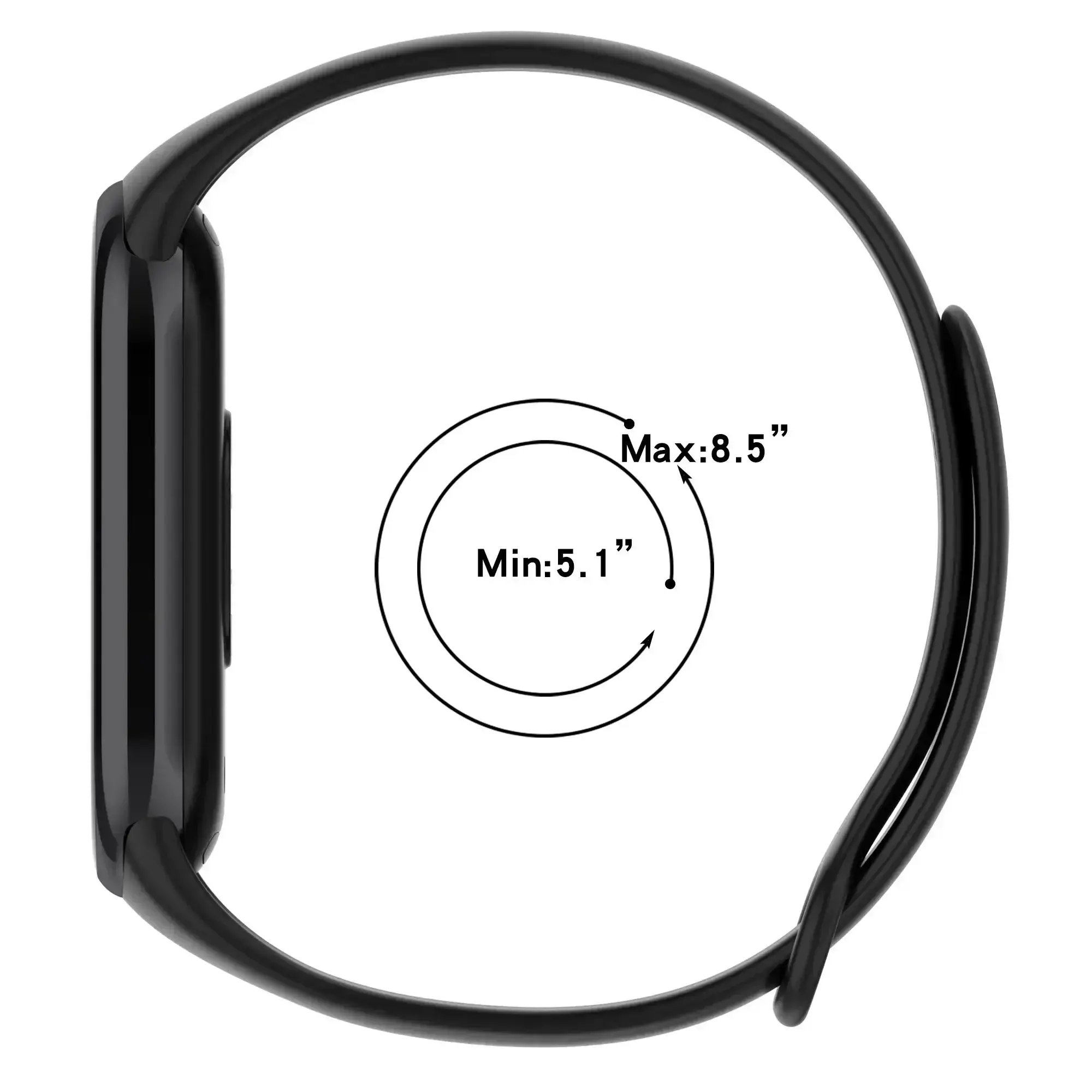 Silicone Strap For Xiaomi Mi band 8-8 NFC Sport Belt Replacement miband8 Bracelet waterproof smart band 8 watchband Accessories