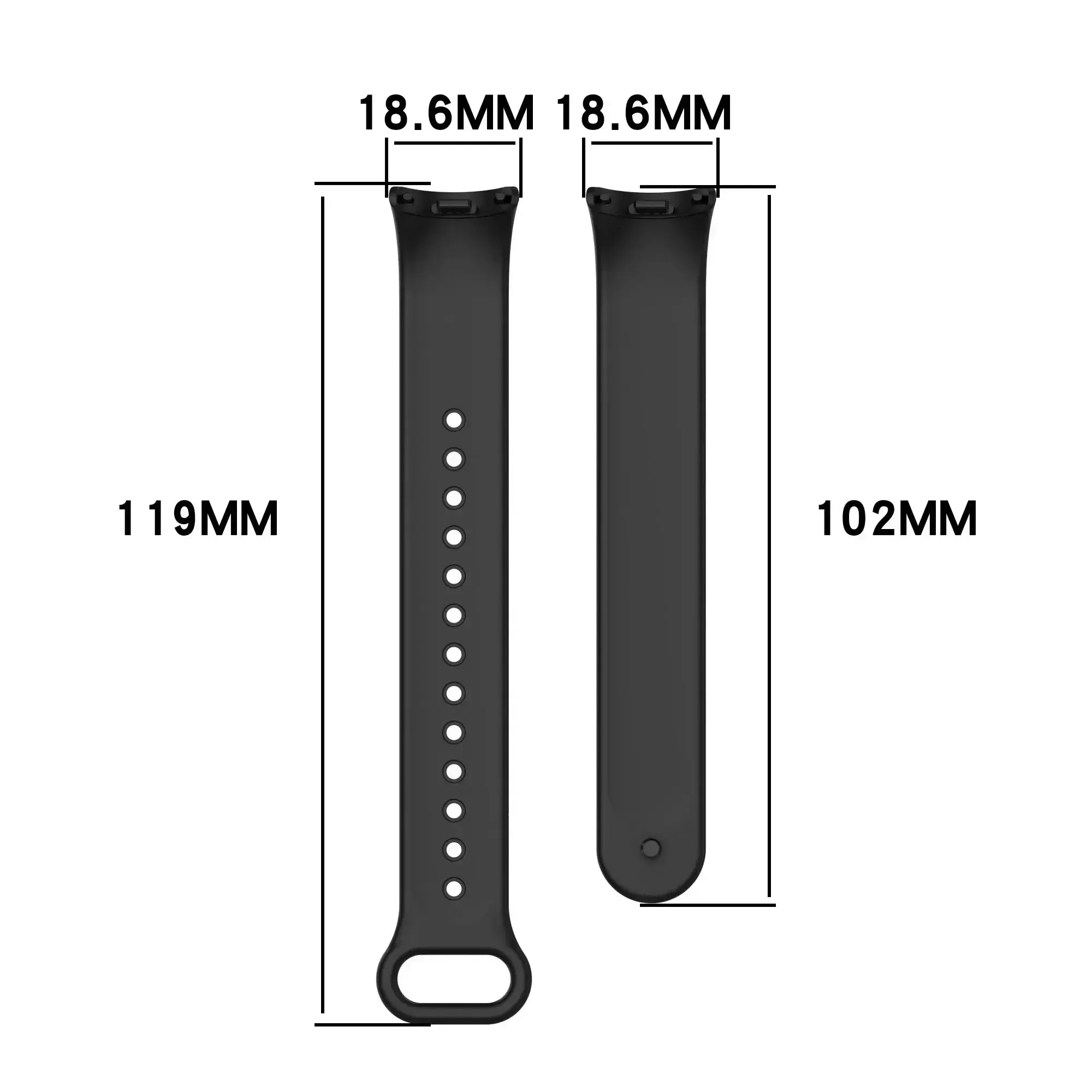 Silicone Strap For Xiaomi Mi band 8-8 NFC Sport Belt Replacement miband8 Bracelet waterproof smart band 8 watchband Accessories