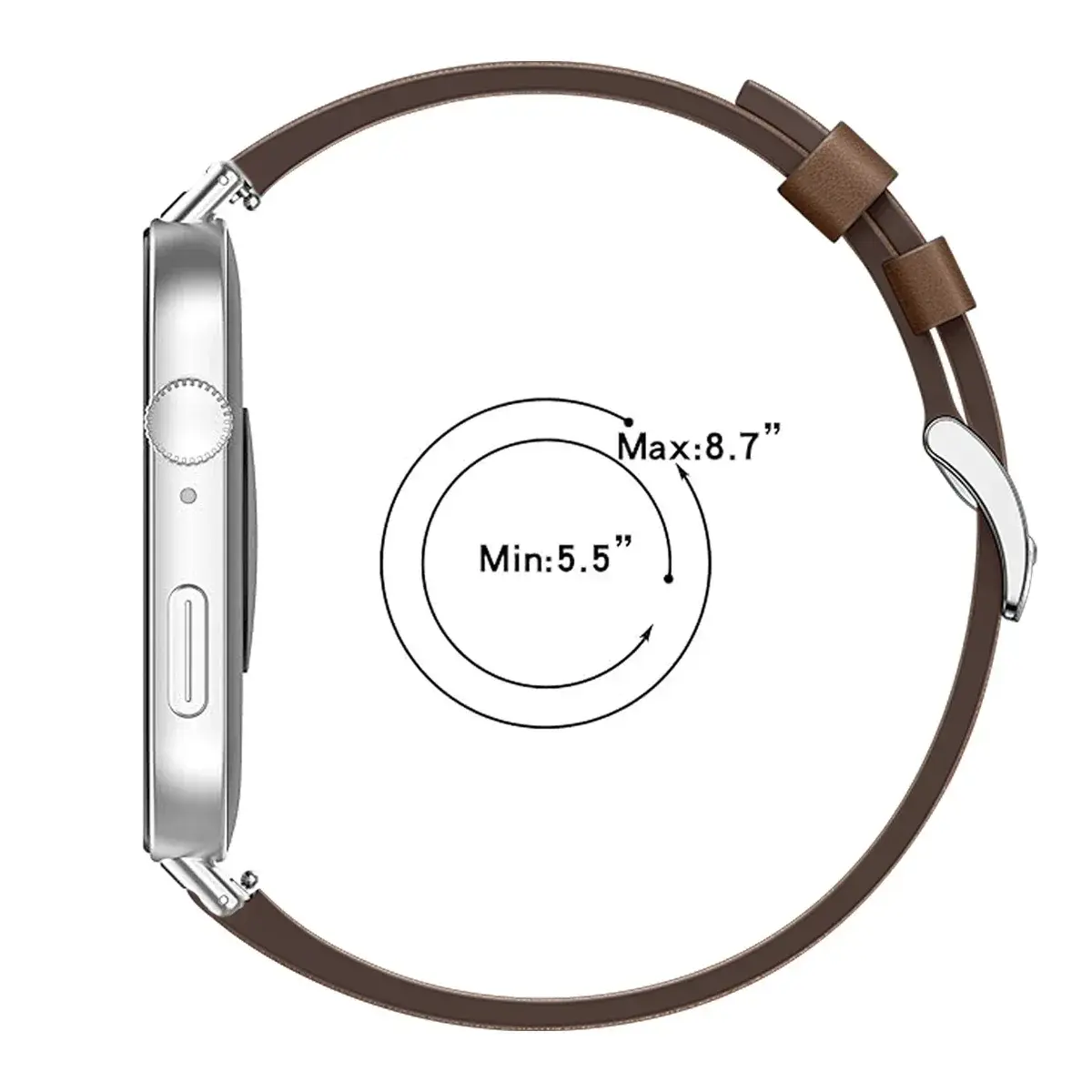 Leather Strap for Huawei Watch fit 3/4Pro/4 Band for huawie fit 2 Smartwatch Strap Replacement for huawei Fit Watch Accessories