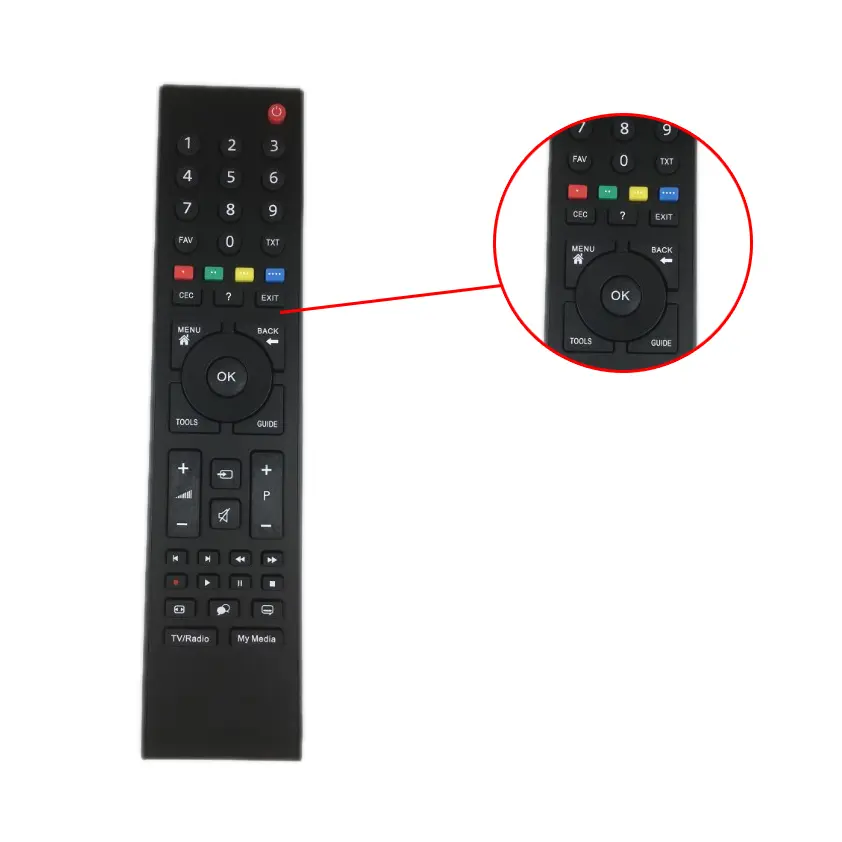 Remote for Grundig SMART LCD TV Replace Remote Control RC3214801 02 TS1187R-5 TS1187