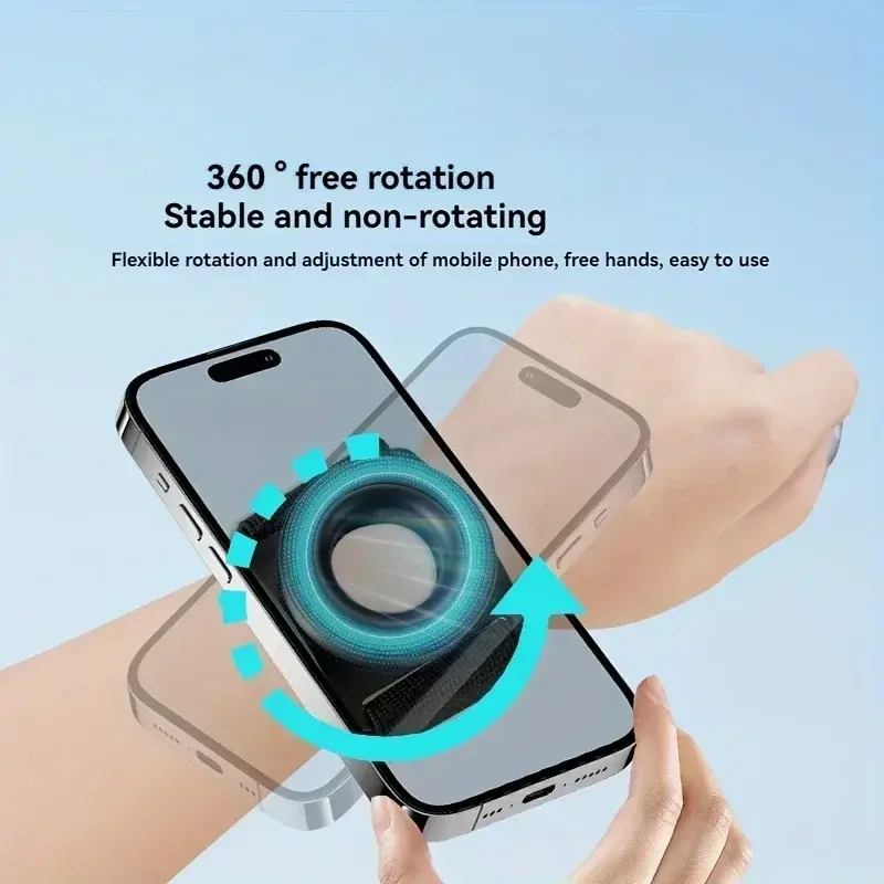 Strong Magnetic Suction Bracket Mount Mobile Phone Holder Wrist Strap Arm Dedicated For iPhone 13 14 15 16 Pro Max Samsung