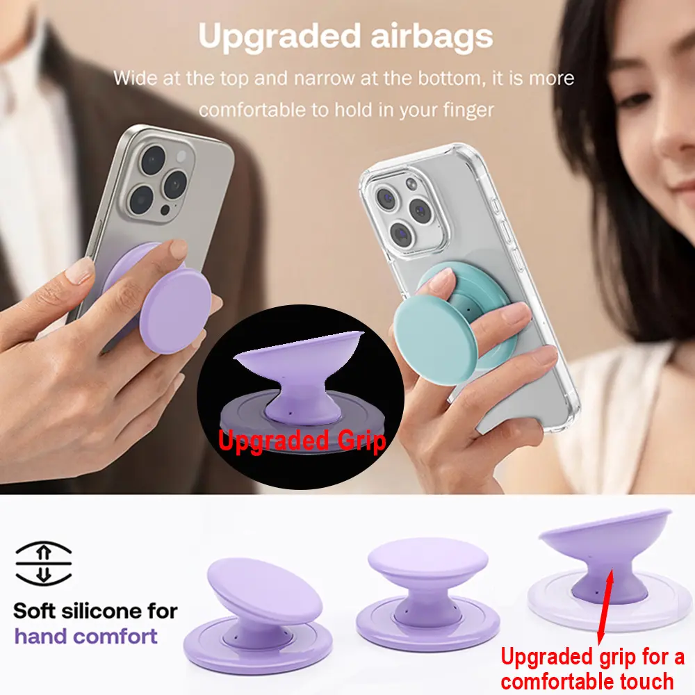 Grippopso Pop Magnetic Cellphone Grip Socket Holder Stand NEW Silicone Griptok For Magsafe Accessories Smart phone bracket