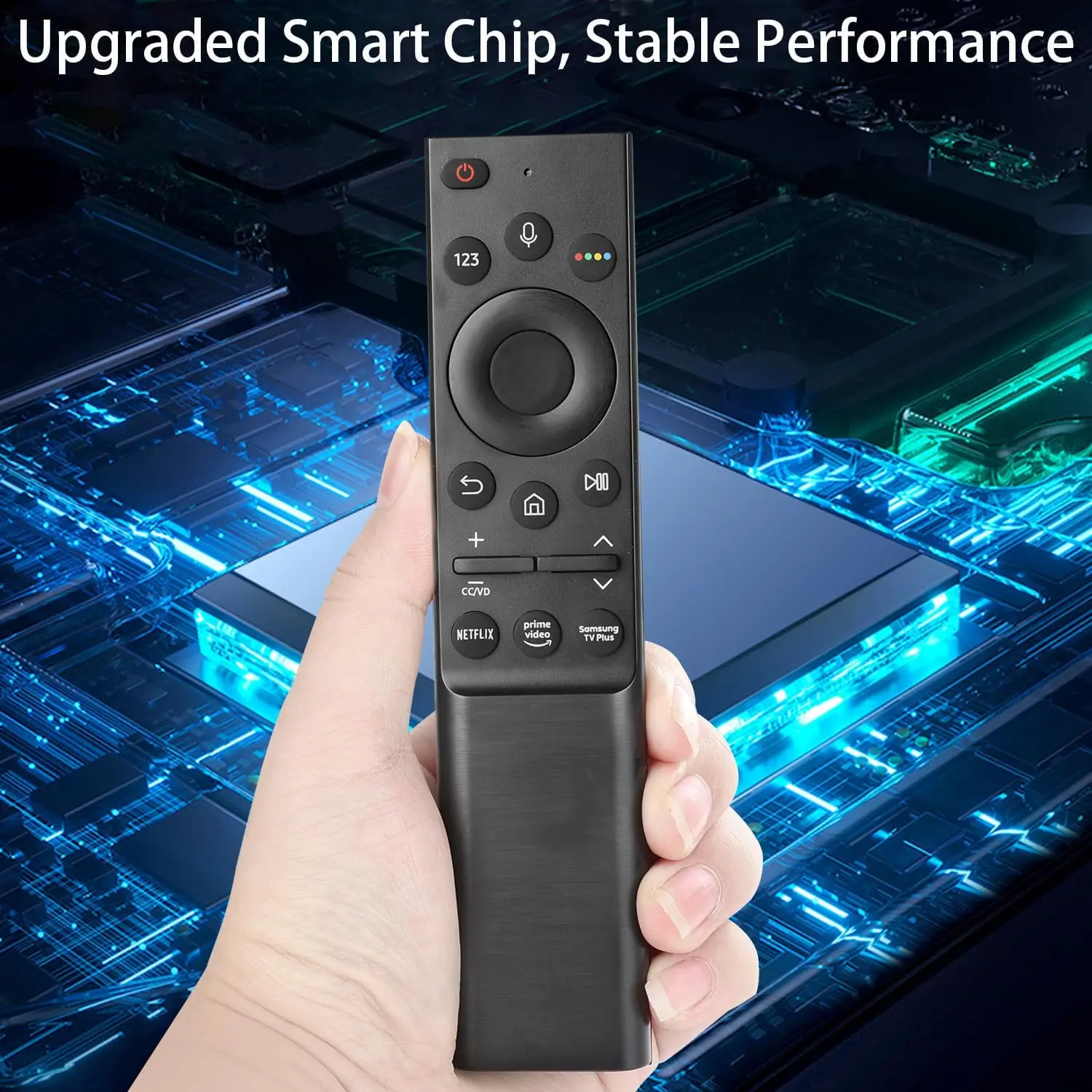BN59-01363A Voice Remote Control Compatible with Samsung Smart TV QLED 4K 8K UHD/Crystal UHD 4K/NEO QLED QN UE UN MU Series