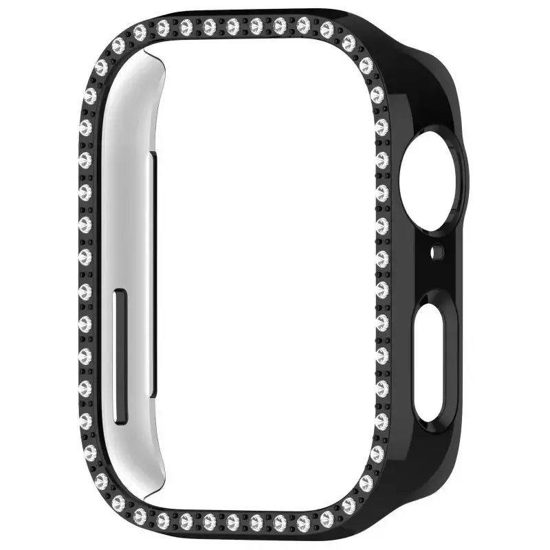 Bling PC Hollow Protector Case For Huawei Watch Fit 3 Diamond Crystal Case Hard Cover fit3 Protective Watch Shell Fashion Bumper