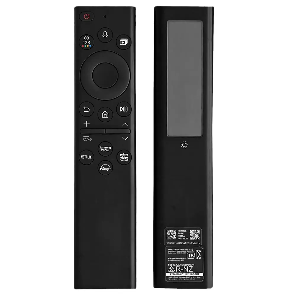 BN59-01385A Replacement Voice Remote Control for Samsung TV Solar Charging Remote for Samsung TV 4K 8K QLED BN59-01432A/01357A