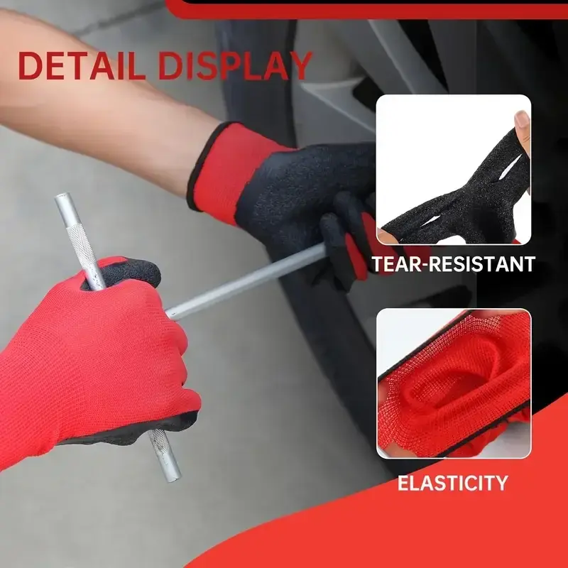 20Pieces/10Pairs Professional Working Protective Gloves For Men Construction Women Garden Nylon Running Glove Obtained CE EN388.