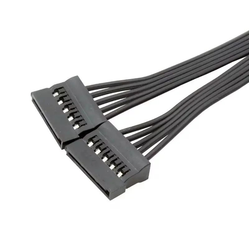 5-wire SATA 15pin male to female extension cable 1 to 1 2 3 4 5 6 for computer hard disk interface power cord