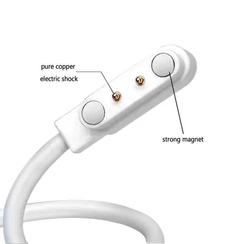 2 pins 4pins Smartwatch Dock Charger Adapter USB Charging Cable Cord for Adult/Kids Smart Watch Power Charge Wire Accessories