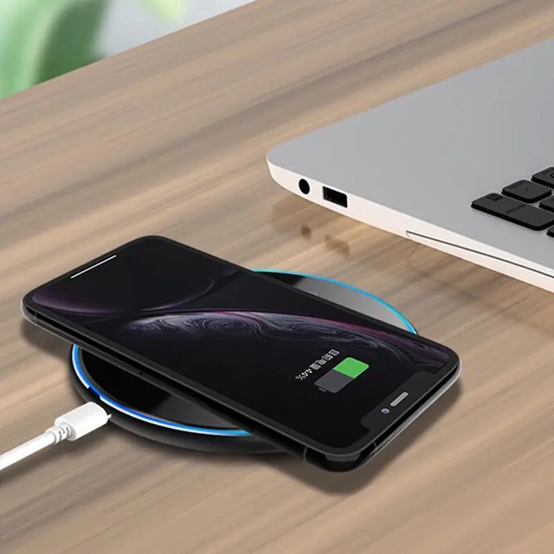 15W Universal Wireless Charger For iPhone 14 13 12 11 ProMax Fast Wireless Charger Stand For Samsung Xiaomi Huawei Charging Pad