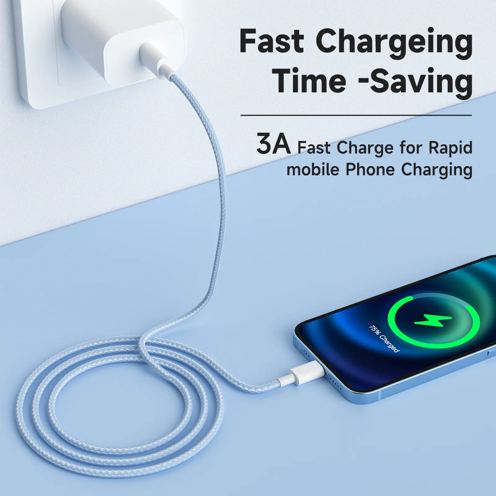 suntaiho 20W PD USB Type C to lightning & USB C Data Cable for iPhone 14 13 12 11 Pro Max XR iPad Cell Phone Data Fast Charging