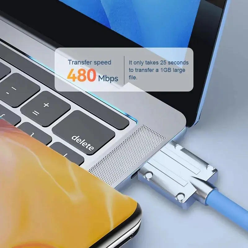 120W 7A Fast Charging Micro USB Cable For Andriod Universal Mobile Phone Alloy Soft Micro Wire Quick Charge USB Data Cables Cord