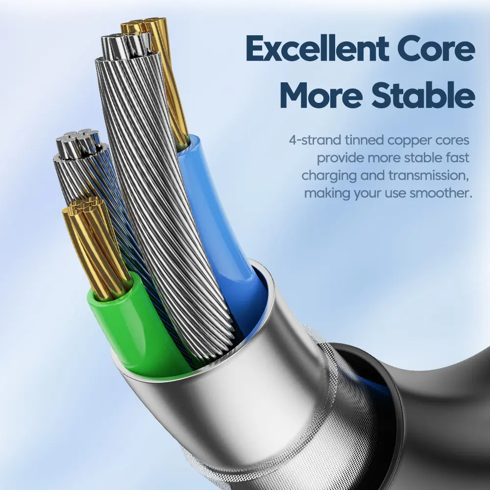 Toocki 2.4A Fast Charging USB Cable For iPhone 14 13 12 11 Pro Max X XR Xs 8 7 Plus Pad 9 10.2-inch For iPhone Charge Data Cord