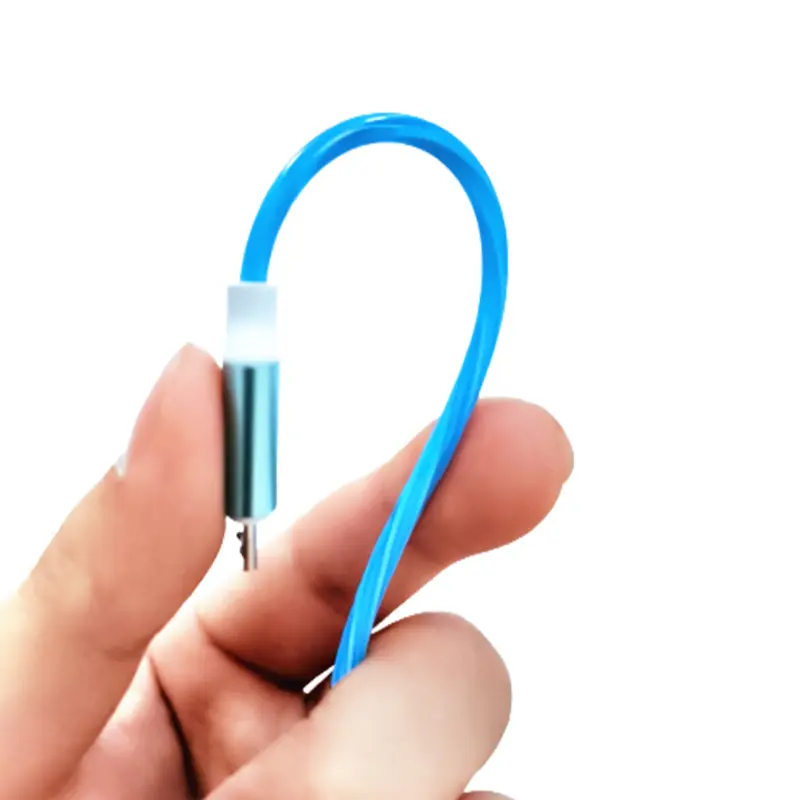 Glowing Cable Mobile Phone Charging Cables LED Light Micro USB Type C Charger For Samsung Xiaomi iPhone 14 13 Charge Wire Cord