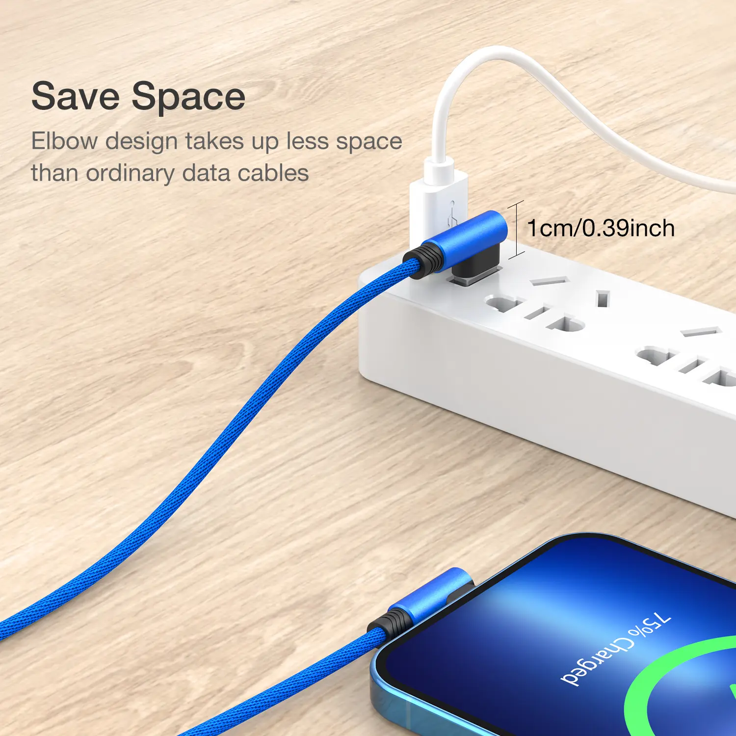 90 Degree USB Cable for iPhone 14 13 12 11 Pro Max Xs X XR 6 6s 7 8 Plus iPad Mini 3A Fast Charging Data Cord for iPhone Charger