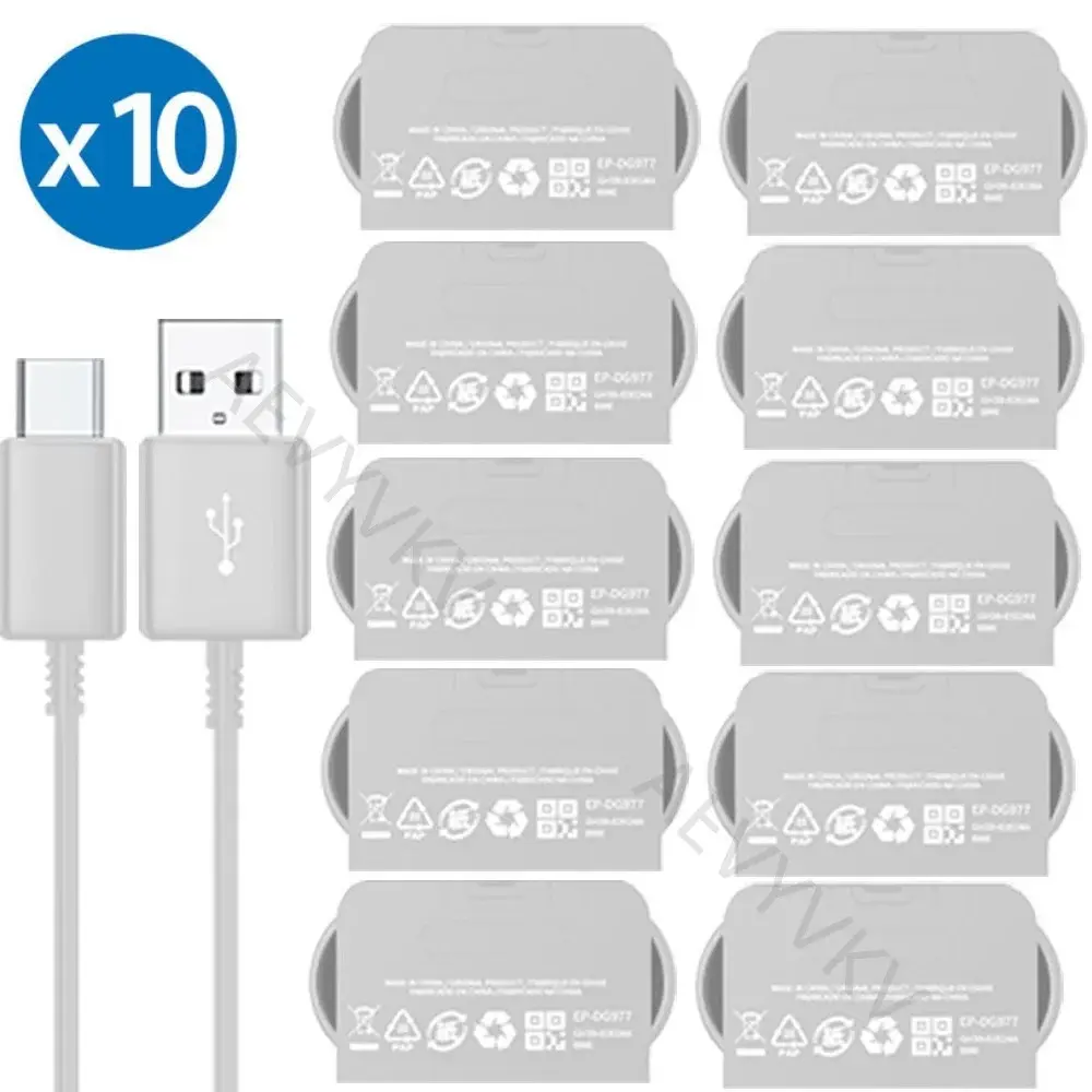 10PCs 1M 3FT Type c USB C Charger Cable Fast Quick Charging Cables For Samsung Galaxy S10 S8 S20 S22 S23 Note 10 htc lg