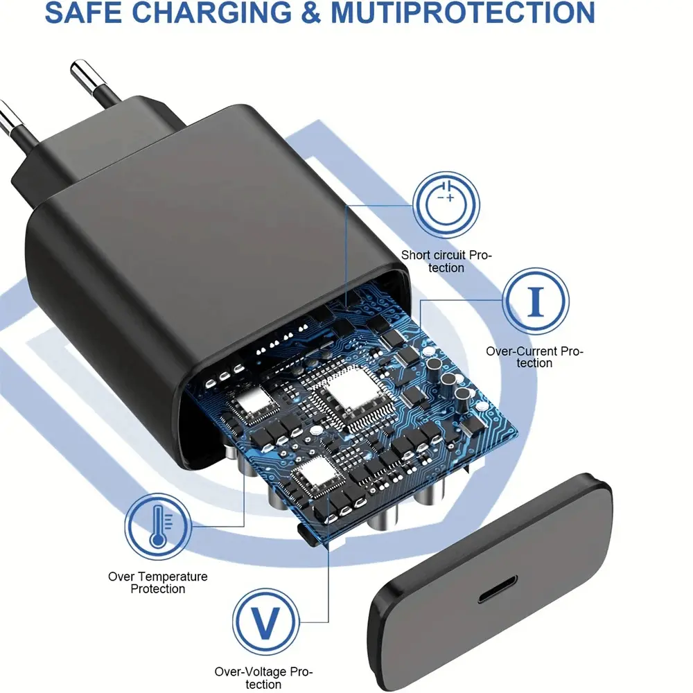 45W PD USB C Charger Super Fast Charger For Samsung Galaxy S22 S23 Ultra Note 20 Type C Cable Quick Charge Phone Charger Adapter