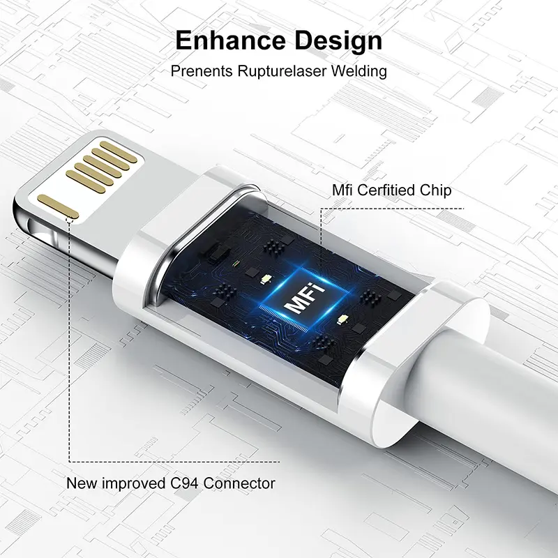 USB A Cable for iPhone 14 13 11 12 Pro Max XR 7 8 Plus PD 15W Fast Charging USB A Date Cable Charger Accessories