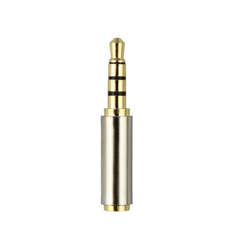 Audio Adapter 2.5mm 3.5mm Jack Plug Male To Female Converter DIY Stereo Repair Headphone Speaker