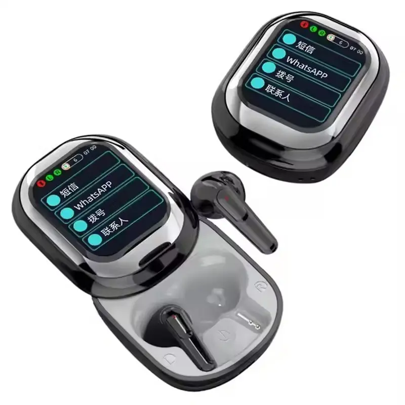 SE ONE TWS Bluetooth Wireless Earphones ANC Noise Reduction HD Mic Call Gamer Headsets Smart LED Touch Screen Control Earbuds