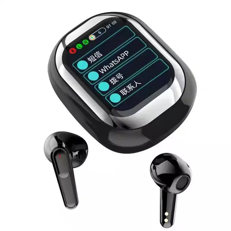 SE ONE TWS Bluetooth Wireless Earphones ANC Noise Reduction HD Mic Call Gamer Headsets Smart LED Touch Screen Control Earbuds