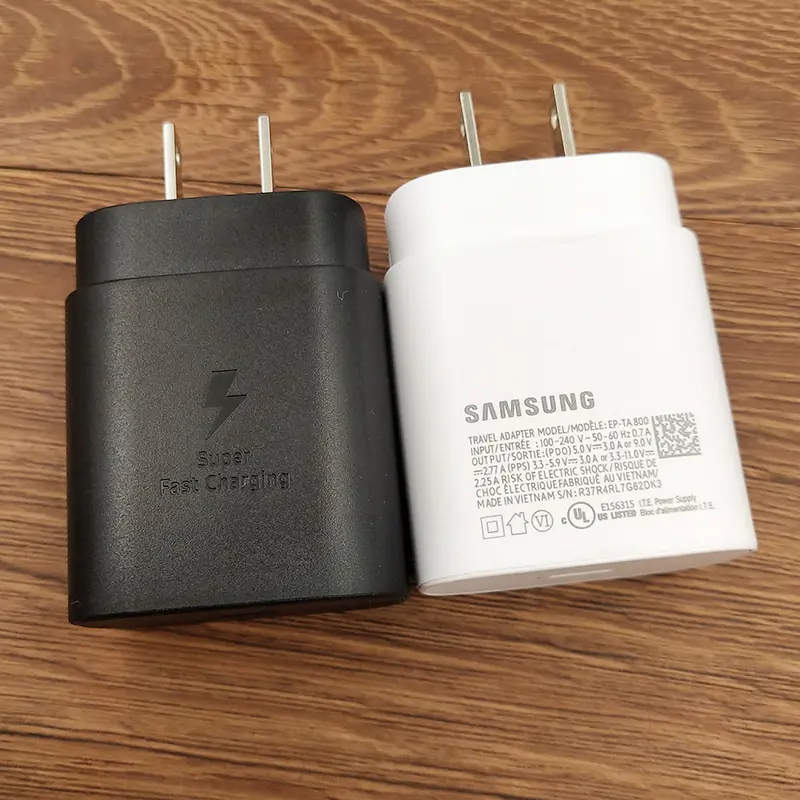 Samsung 25W USB C Charger Super Fast Charge PD Quick Charging USB-C Adapter For Samsung Galaxy ZFold6 M55S A05S F05 C55 M35 F55