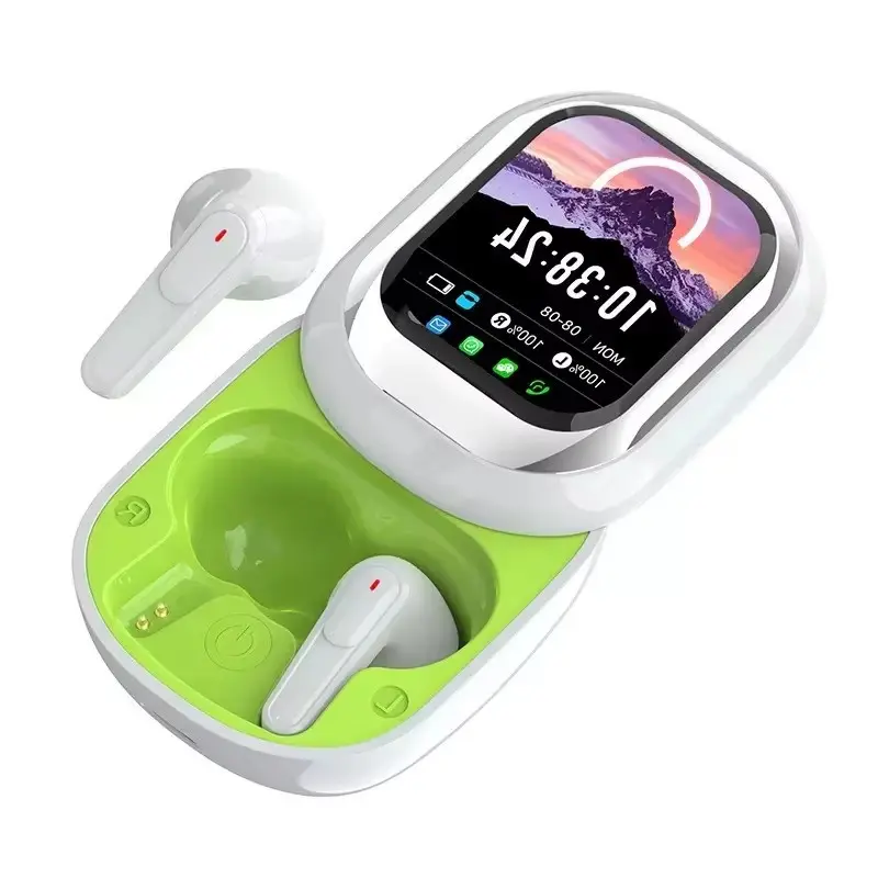 SE ONE TWS Bluetooth Wireless Earphones ANC Noise Reduction HD Mic Call Gamer Headsets Smart LED Touch Screen Control Earbuds