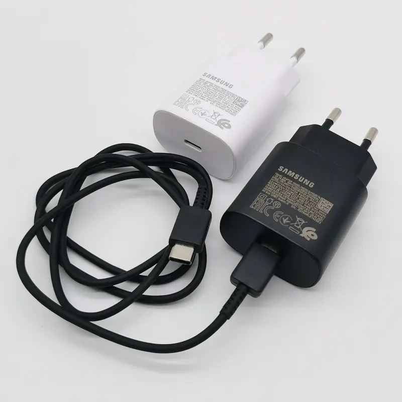Samsung 25W USB C Charger Super Fast Charge PD Quick Charging USB-C Adapter For Samsung Galaxy ZFold6 M55S A05S F05 C55 M35 F55