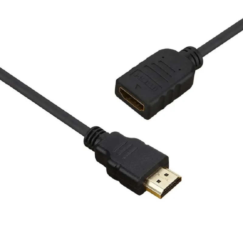 30cm 50cm 1m 2m 3m Extension HDMI-compatible cable 1080p 3D 1.4v HDMI Extended Cable for HD TV LCD Laptop PS3 Projector