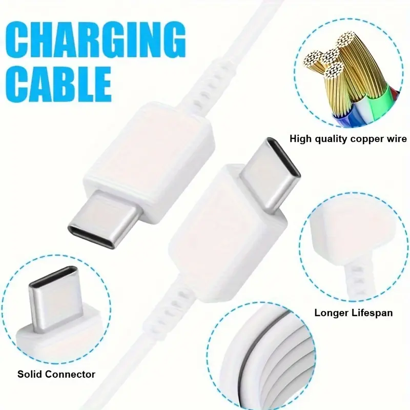 2 Sets Charger For Samsung Super Fast Charging For Samsung Galaxy S23 S22 Ultra Plus Note10+ Galaxy S23 S22 S21