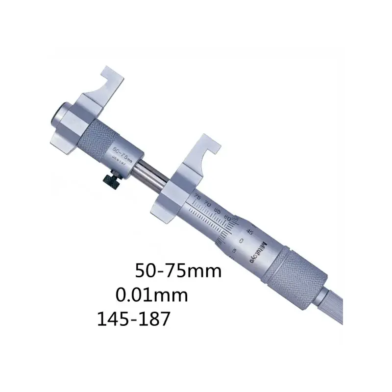 Mitutoyo Inside Micrometers 145-185 5-30mm 145-186 25-50mm 145-187 50-75mm 145-188 75-100mm 145-189 100-125mm Caliper Type