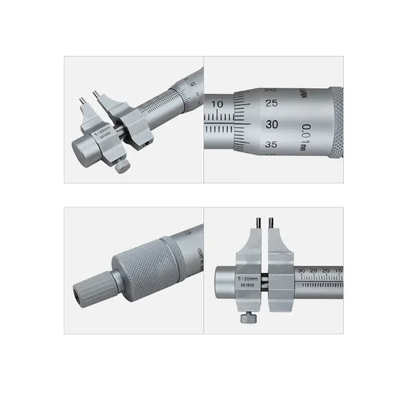 Mitutoyo Inside Micrometers 145-185 5-30mm 145-186 25-50mm 145-187 50-75mm 145-188 75-100mm 145-189 100-125mm Caliper Type