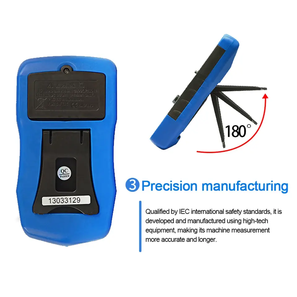 HoldPeak Capcitance Meter Handheld Capacimetro Manual 1999 Counts Capacitor Electronic LCD Capacitance Multimeter Tester HP-36D