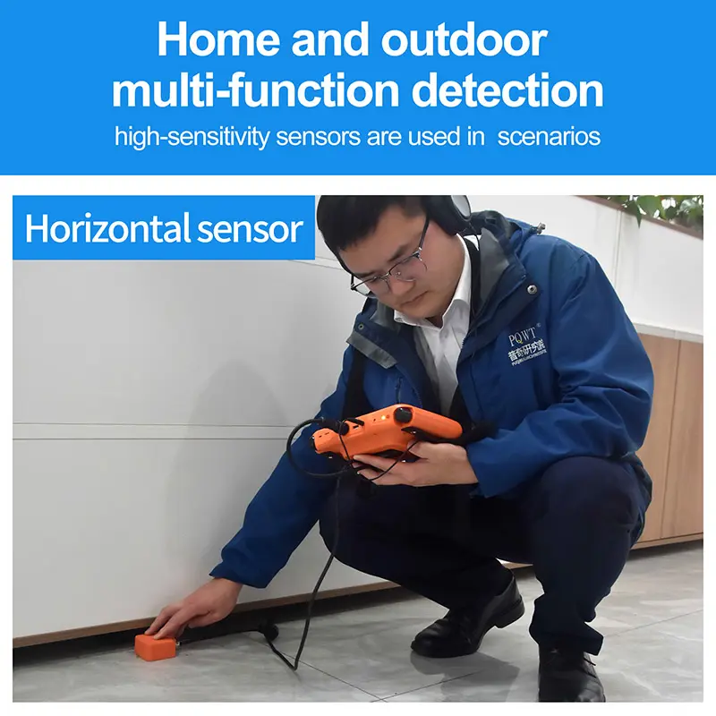 PQWT L30 Indoor Water Leak Detector for Underground and In-walls Pipeline Leakage Detection Plumber Tools