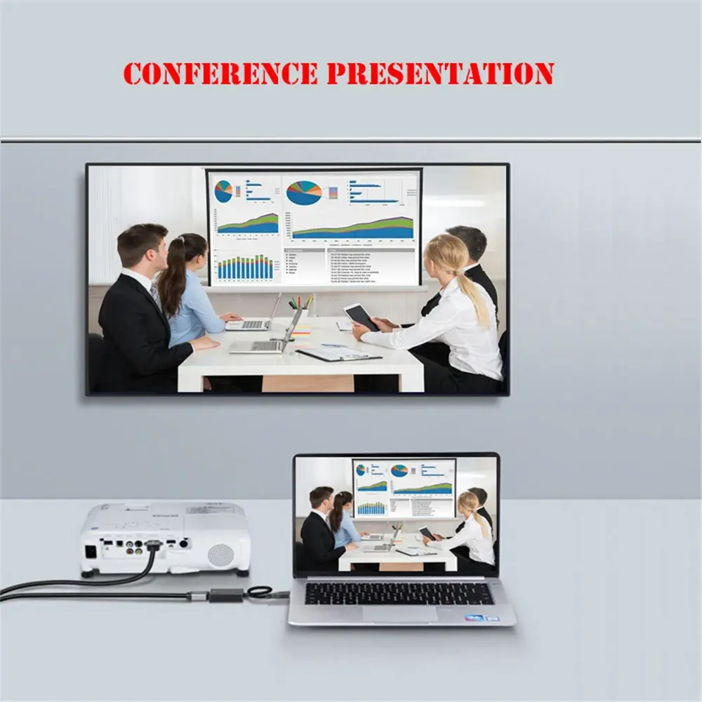 1080P USB 3.0 to HDMI-Compatible Converter Multi Display Graphic Adapter for PC Laptop Projector HD External Video Card