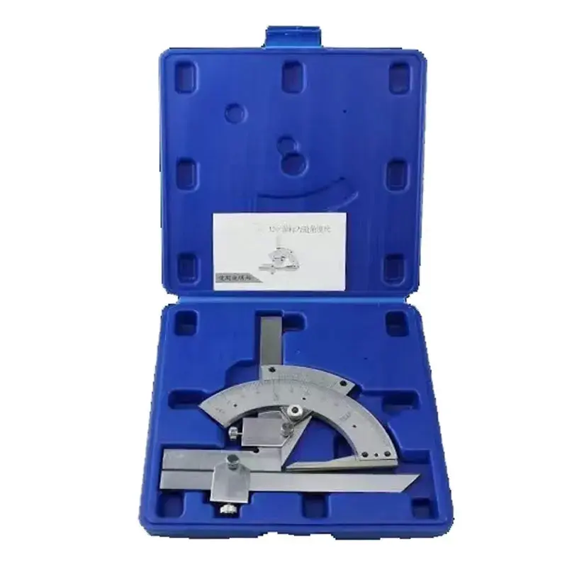 Precision Angle Measuring Ruler Tool, Universal Stainless Steel, Protractor, 0-320 °High Pecision Universal Angle Ruler