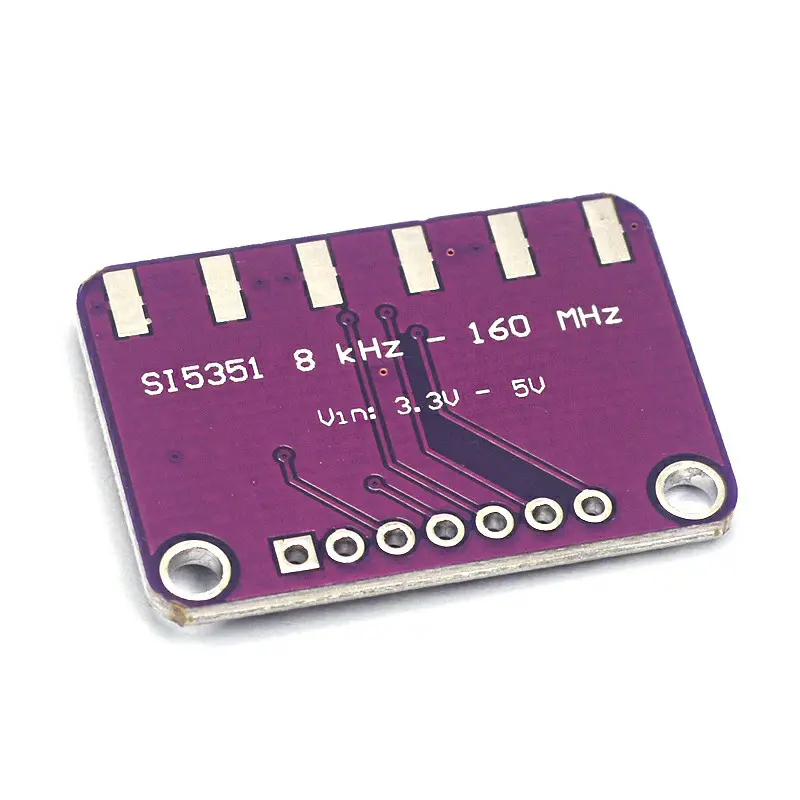 DC 3V-5V 5351 Si5351A Si5351 I2C Clock Generator Breakout Board Module Signal Generator Clock 8KHz-160MHz