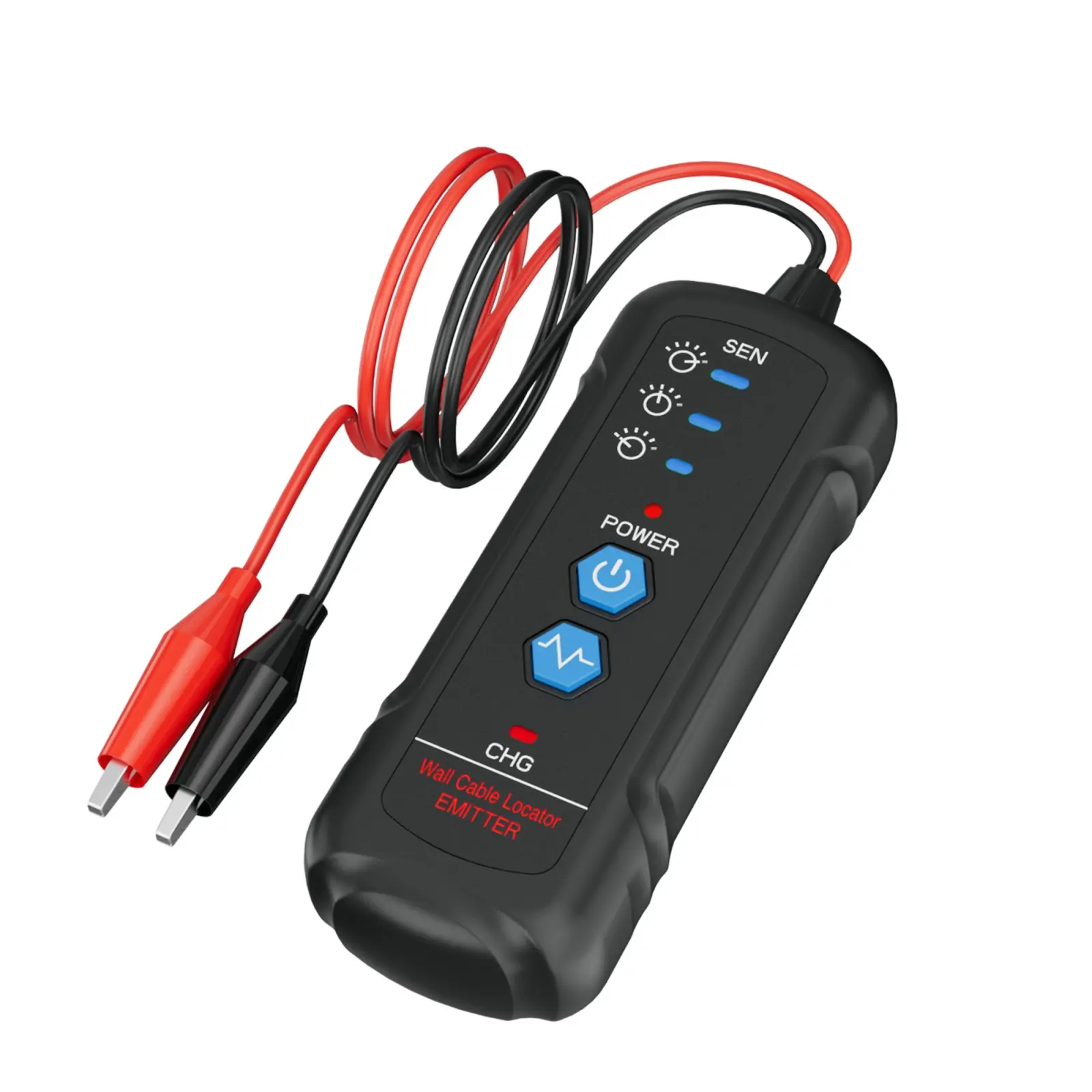 Underground Wire Locator, Electrical Circuit Tracer with Earphone, Detects Buried Power Cable/Telephone Line/Low-Voltage Cables