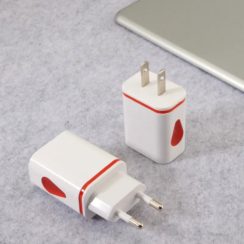 5V2A USB Charger Portable Fast Charge for IPhone Samsung Cellphone Travel Illuminate Power Adapter EU US Plug USB Phone Charger