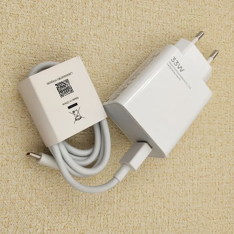 33W Xiaomi Fast Charger Original Turbo Charge EU Phone Cargador 1/1.5/2M 6A Type C Cable For Mi 11 Lite 5G NE 10 POCO X5 M4 Pro