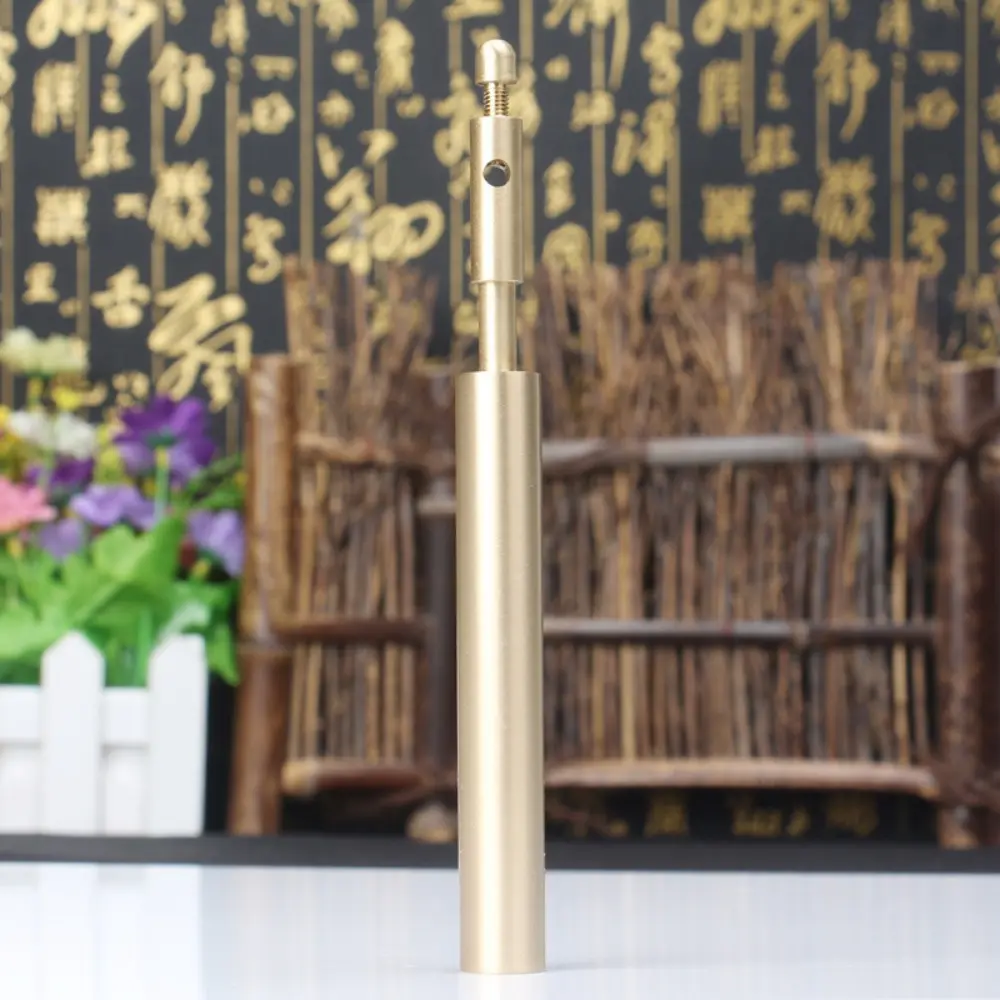 2Pcs/Set Copper Dragon Seeking Dowsing Rods Outdoor Energy Water Witching Adjustable Detector Measuring Rods Detachable Tools
