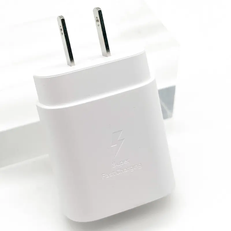 SAMSUNG PD 25W Quick Charger Charging 3A Cable USB Type C US Plug Travel Adapter For Galaxy Z Flip 6 5 4 3 2 1 A52 A73 A72 A35