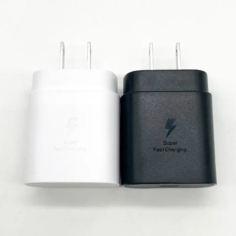 SAMSUNG PD 25W Quick Charger Charging 3A Cable USB Type C US Plug Travel Adapter For Galaxy Z Flip 6 5 4 3 2 1 A52 A73 A72 A35