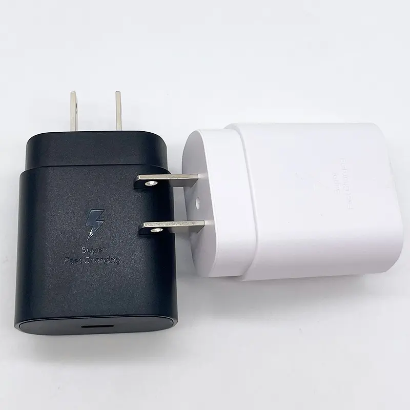 SAMSUNG PD 25W Quick Charger Charging 3A Cable USB Type C US Plug Travel Adapter For Galaxy Z Flip 6 5 4 3 2 1 A52 A73 A72 A35
