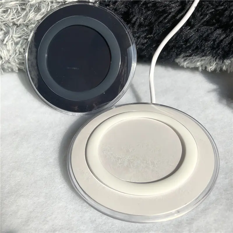 5V 2A Wireless Charger 10W Qi Charge Pad With Micro Cable For Samsung Galaxy S6 S7 S8 S9 S10 Plus S20 S21 FE S22 S23 Note 10 20+